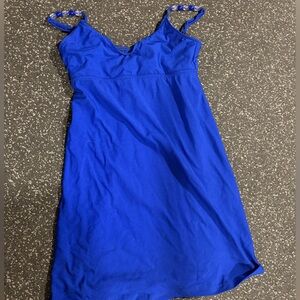 Vibrant Blue Swim Dress
